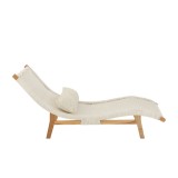 LOUNGER STRIPS WOVEN PLASTIK NATURAL TEAK 170